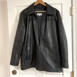 Men’s Black Leather Jacket